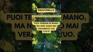 indovinello per te #shorts  #indovinelli #crescitapersonale