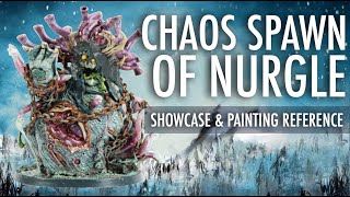 Showcase Painting Reference Chaos Spawn of Nurgle Death Guard Warhammer 40K