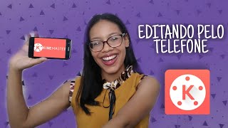 COMO EDITO MEUS VÍDEOS PELO TELEFONE | Amanda Karolayne