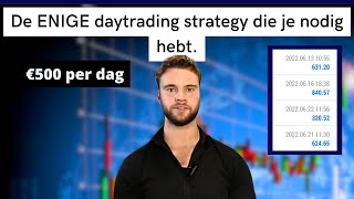 De ENIGE Day Trading Strategie Die Ik Gebruik Om Consistent €500 Per Dag Te Verdienen