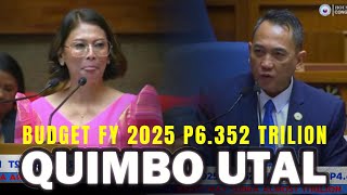 CONG  MAY 1 TRILLION NA TITATAGO SA BUDGET FY2025