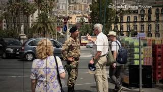 BRIGATA SASSARI: STRADE SICURE, IL 3° BERSAGLIERI A NAPOLI (4)