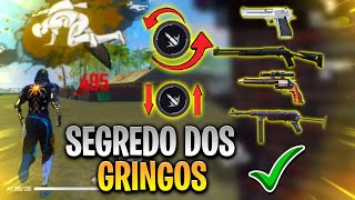 NOVO TRUQUE GRINGO PRA DAR CAPA FÁCIL COM TODAS ARMAS!! GRINGOS USAM ESSE RECURSO