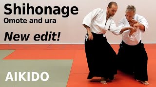 Aikido technique SHIHONAGE, the OMOTE and URA forms, by Stefan Stenudd