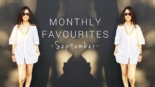 Monthly Favourites | September | JASMINA PURI