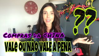 Compras da CHINA. EXPECTAVIVA X REALIDADE