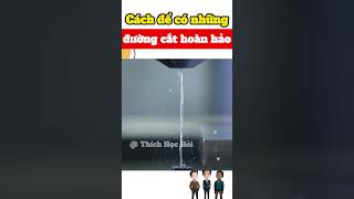 Cách để có những đường cắt hoàn hảo #shorts