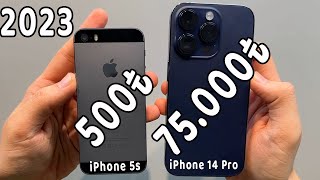 iPhone 5s Hala Alınır mı 2023 | iPhone 14 Pro Karşılaştırma