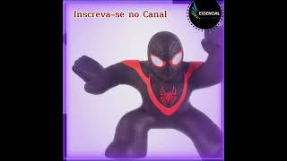 Homem-Aranha Miles Morales | bonecos elásticos de Goo Jit Zu