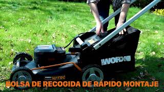 WG749E | Cortacésped autopropulsado Nitro 46cm 40V (2*20V) WORX