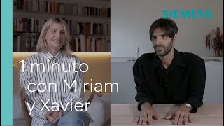 1 minuto con Miriam Giovanelli y Xabier Ortega