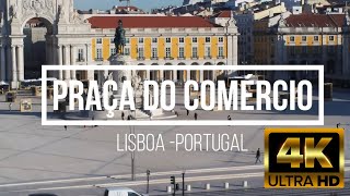 PRAÇA DO COMÉRCIO DRONE PARROT ANAFI 4K UHD LISBOA PORTUGAL