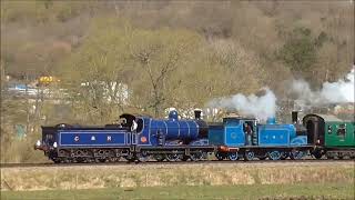 Spa Valley Railway Scottish Gala 2 April 2022 -views by the lineside