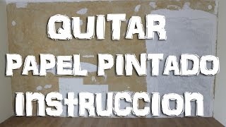 QUITAR PAPEL PINTADO | Así se hace correctamente | Instrucción | WALLCOVER España