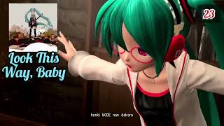 My top 50 musics from Hatsune Miku Project Diva Future Tone