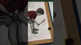 करोड़ो की Painting kuch Kamaal Ke Art 🤯 Wood working with art handcraft ideas | skill-art #shorts