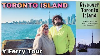 TORONTO ISLAND CANADA FerryTour. Visa2Explore#canada#toronto#vancouver#ontario#FerryTour#BoatWaves.