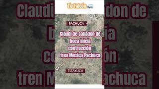 Claudia Sheinbaum da banderaso de inicio de construcción del Tren Mexico Pachuca pasando por AIFA