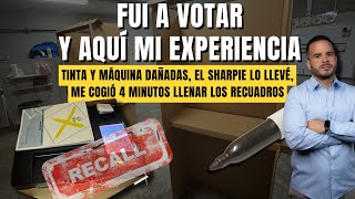 MÁQUINA DE MI COLEGIO NO ESTÁ FUNCIONANDO - Paralizado el colegio donde voy a votar y soy el #6