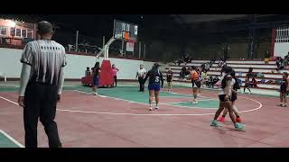 semifinal LOBAS vs AMIGAS, torneo de basquetbol en san Miguel lado mixtepec