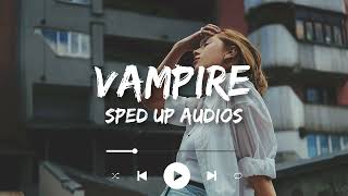 Olivia Rodrigo - vampire (Sped up)