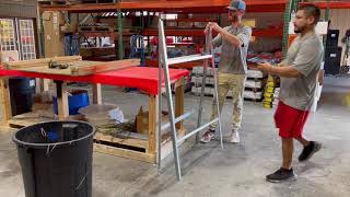 A-Frame Sign Stand Assembly Video