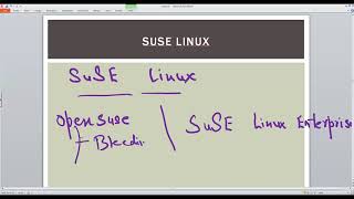 1.3   Flavors of SuSE Linux