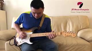 1958 Fender Stratocaster USA S/N: 025268 Demo