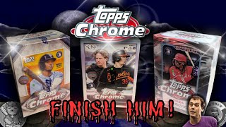 Topps Chrome Blaster Box Battle! Round 2🍀 Finish Him! 2022 vs 2023 vs 2024 Chrome Battle!!!