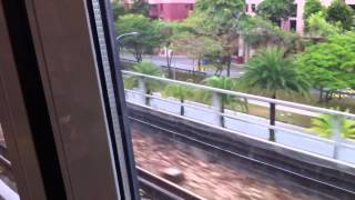 SMRT C151A 551/552 - Train Ride from Sembawang to Admiralty (Jurong East [D/E])