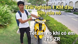 YAMAHA ZR 125 ▶ HÀNG "270 triệu" đập thùng & trải nghiệm 1Km đầu tiên | Vịt Xiêm Vlog