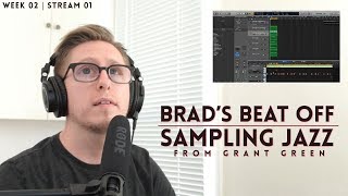 Making a Beat Sampling Grant Green Jazz Pt. 1 | LoFi Hip Hop | Logic Pro X