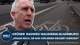 HAMBURG: Grüner Radweg-Irrsinn! Heftiger Streit über Verbreiterung für Lastenräder