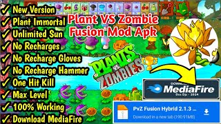 Plant VS Zombie Fusion MOD APK V2.1.3 | PVZ Mod Apk 2024 [Mod/Unlimited Sun/No Reload/No Cooldown]