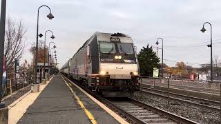 NJT 4532 ALP45 leads NJT 5179 at Dunellen