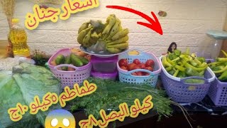 مشترياتي من خضار وفاكهة وخزين البيت للعيد🎉🥳🎈 مش مصدقه ألاسعار🥰