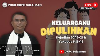 Ibadah Live Streaming | Minggu 30 Oktober 2022 | POUK GKPO Sulaiman |