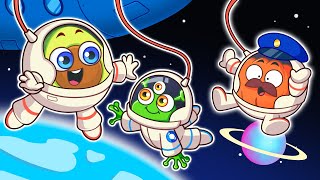 Rocket Space Ship 🚀 Police Takes Care of Baby Alien +More Kids Songs and Nursery Rhymes by VocaVoca🥑