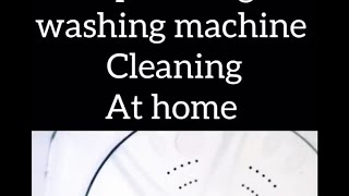 How to clean semiautomatic washing machine at home.