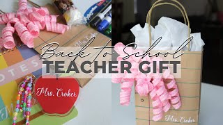 Back To School Teacher Gift