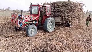 MF 260 Turbo tractor Massey Ferguson model 2020 loaded trolley