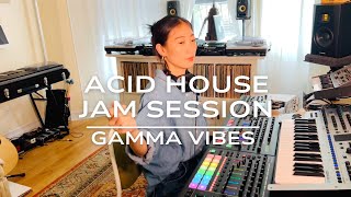 Gamma Vibes - Live Acid House Studio Session