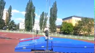 480cm 15ft 8inch 12 steps pole vault training