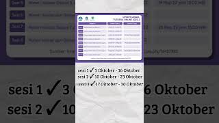 JADWAL TUTON 2022.2 TERBARU #universitasterbuka #tutonut