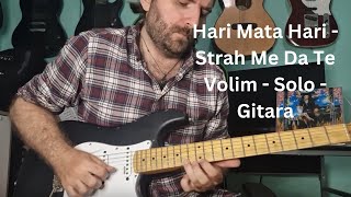 Hari Mata Hari - Strah Me Da Te Volim - Uvodni Solo Na Gitari - Lekcija ( Solo - 05 )