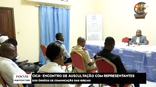 CICA - ENCONTRO DE AUSCULTAÇÃO COM OS REPRESENTANTES DOS ÓRGÃO DE COMUNICAÇÃO DAS IGREJAS.