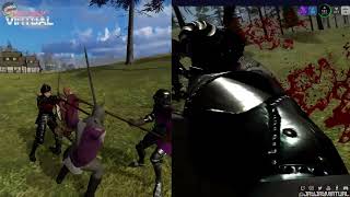 Medieval flail on horseback vs. 155 knights! Tales of Glory demo