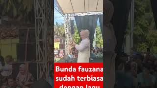 Bunda fauzana sudah terbiasa dengan lagu koplo