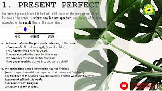 PRESENT PERFECT TENSES - BAHASA INGGRIS KELAS XI