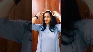 Hair style बनाने का time hi nhi milta #shorts #youtubeshorts #boho #navratri